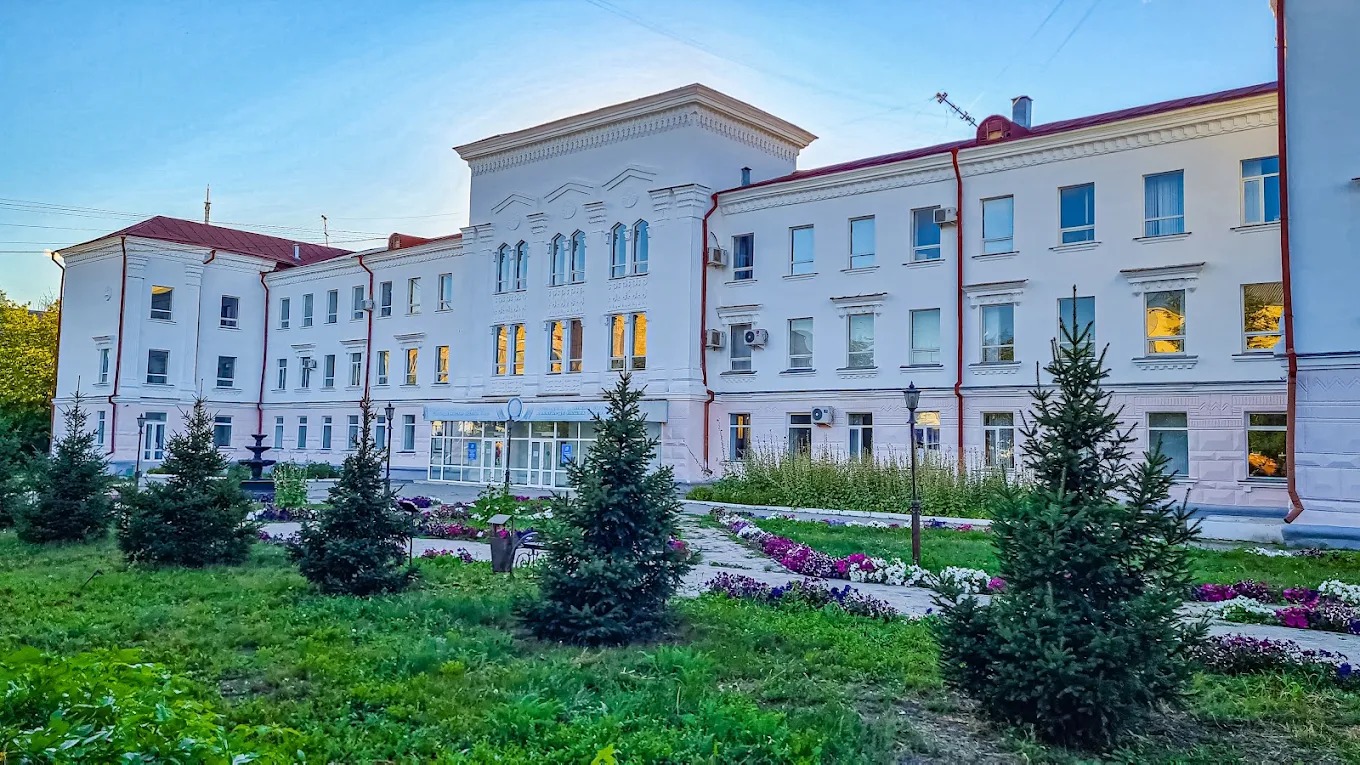Campus view of M. Kozybayev North Kazakhstan University